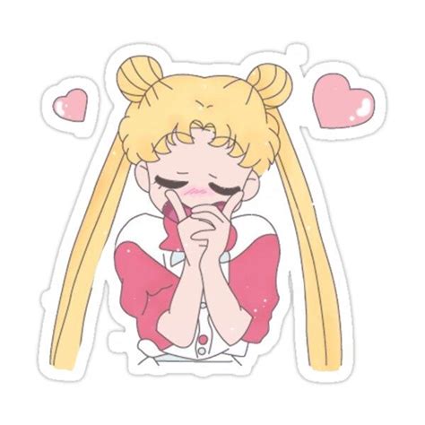 Uwu Sailor Moon Sticker By Ashley Fuentes In 2021 Anime Stickers