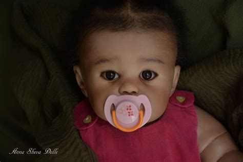 Sheva Dolls Ooak Lifelike Reborn Biracialmixed Race Ethnic Baby Doll