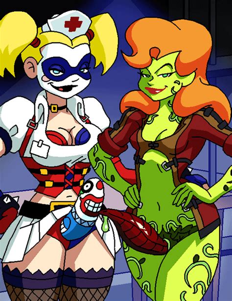 Strap On Dildo Fun Harley Quinn And Poison Ivy Lesbian Sex
