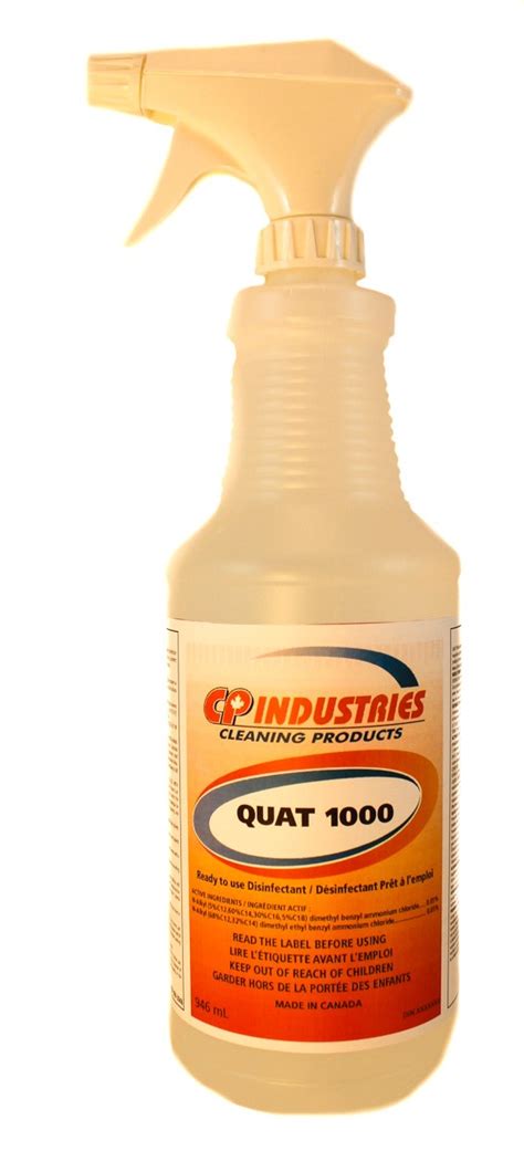 Quat 1000 Ready To Use Multi Use Sanitizer Cp Industries