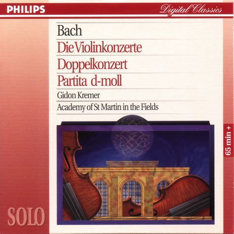 Bach Violin Concertos Kremer Insights