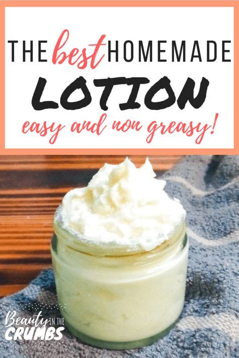 Outstanding Homemade Lotion Easy No Heat Method Lotion Recipe Diy