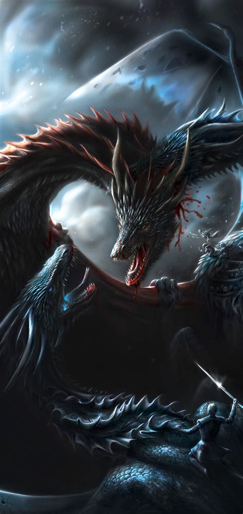 Game Of Thrones Dragon Wallpaper Hd 4k 640x960 White Walker Dragon
