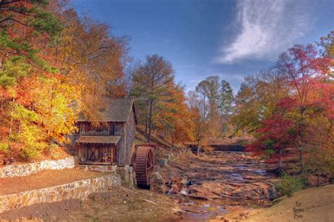 Take This Historical Old Mill Road Trip Through Georgia For A Trip Back