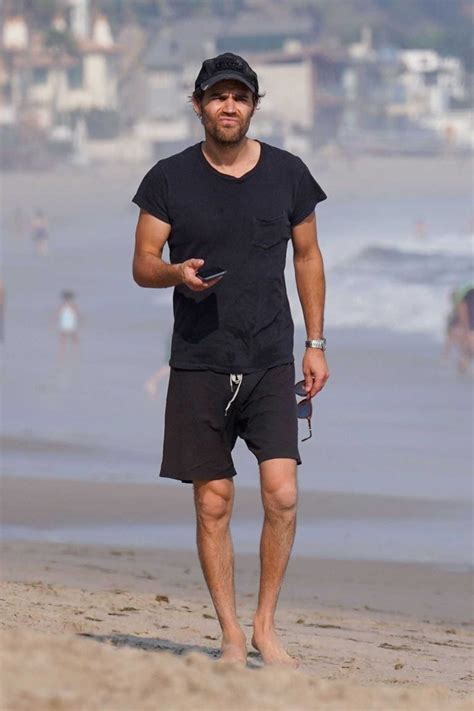 Paul Wesley In A Black Cap On The Beach In Malibu 08222020 2