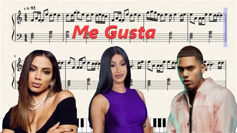 Me Gusta Anitta Cardi B Myke Towers Youtube