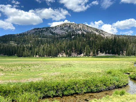 Mount Lassen From Hat Creek Meadow Lassen National Park Ca Oc 4032