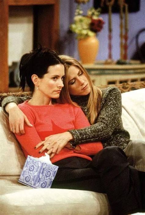 Courtney Cox Jennifer Aniston As A Monica And Rachel In The Friends Show Courtney Cox S
