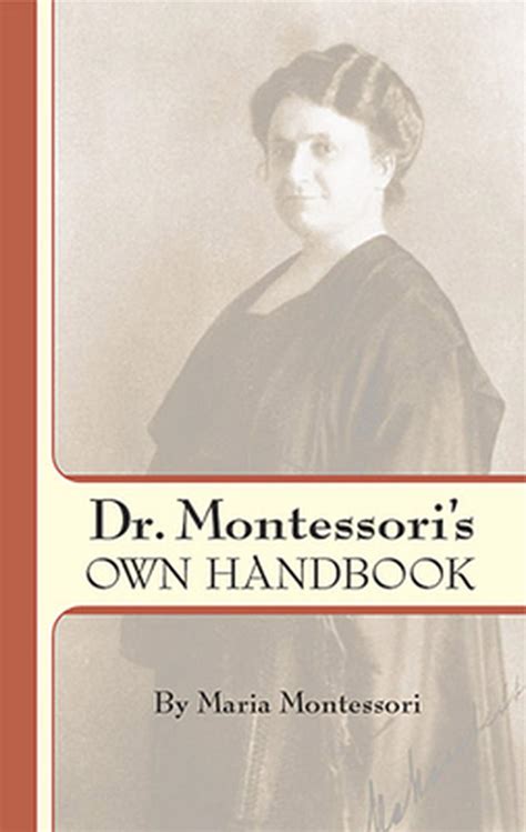 Dr Montessoris Own Handbook By Maria Montessori English Paperback