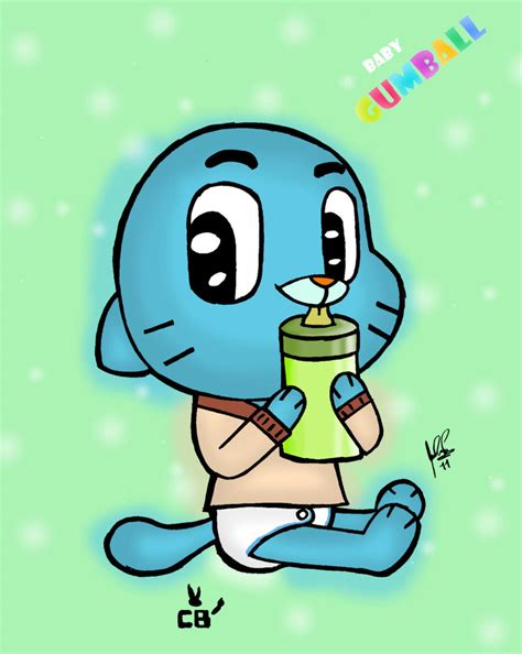 Baby Gumball By Conejowhite On Deviantart