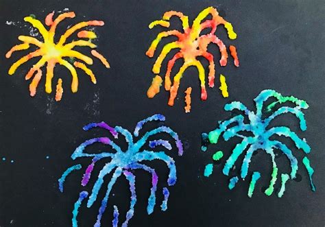Bright Salt Fireworks Arts Crafts Mas And Pas