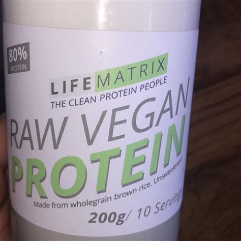 Life Matrix Life Matrix Raw Vegan Protein Review Abillion
