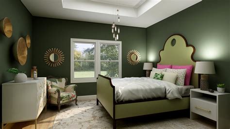 Master Bedroom Edesign Using Behr Royal Orchard By Northern Lights Home