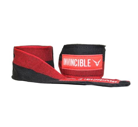 Red And Black Cotton Invincible Mexican Hand Wraps Wrist Guard At Rs