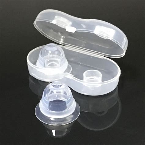 1 Pair Silicone Nipple Corrector Painless Nipple Sucker Puller