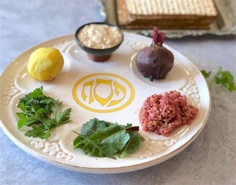 The Passover Seder Plate For Vegans And Vegetarians The Vegan Atlas