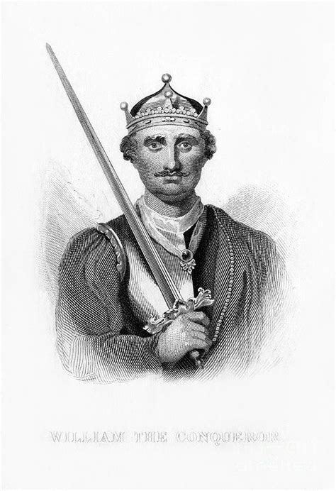William The Conqueror 19th Century Drawing By Print Collector Fine