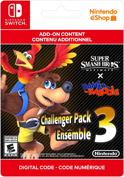 Super Smash Bros Ultimate Challenger Pack 3 Dlc Eu Nintendo Switch