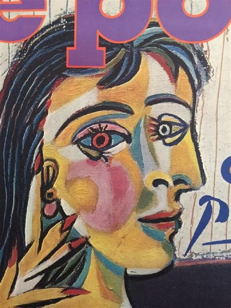 Vintage Poster Original Picasso ‘le Point Poster Modern Art Design