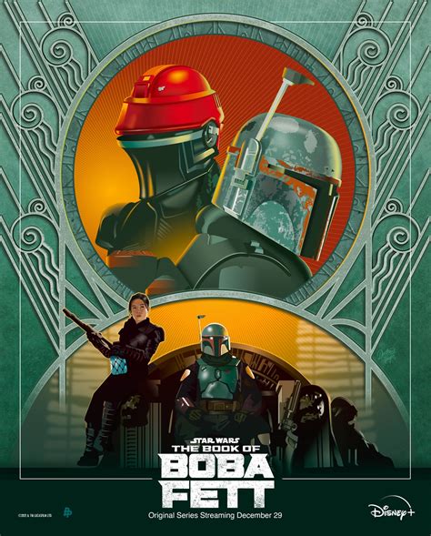 New Poster Art Celebrating The Book Of Boba Fett Jedi Temple Archives