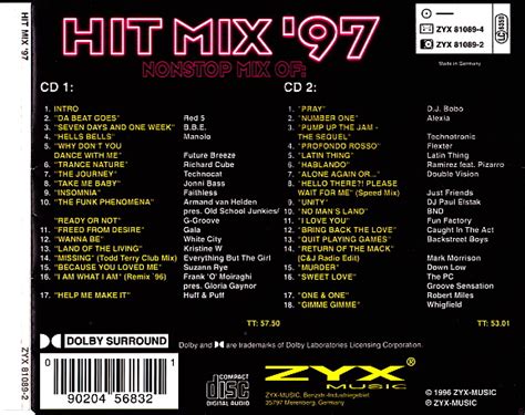Retro Disco Hi Nrg Hit Mix 97 2cd Set 35 Original Artists Non Stop