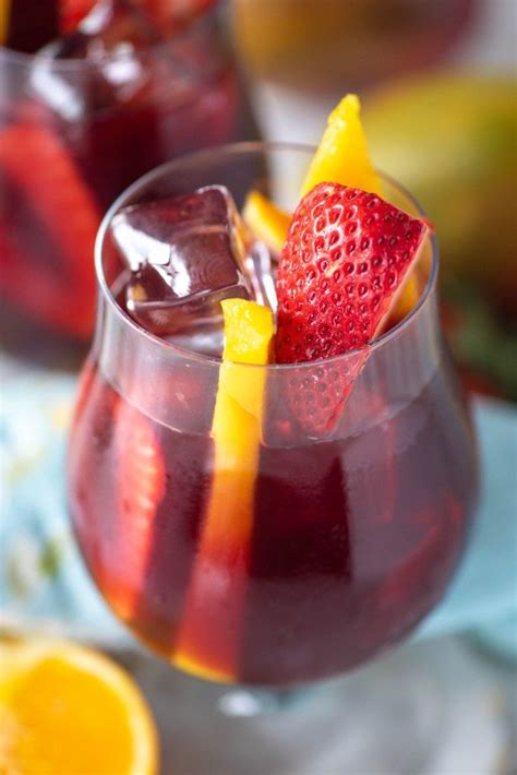 This Easy Red Wine Sangria Recipe Is Perfect For Summer Fall Or Winter