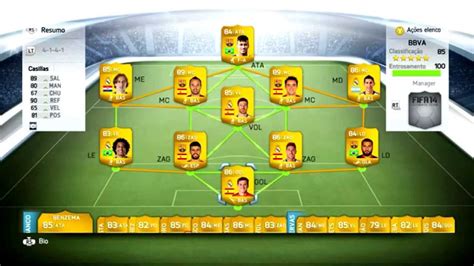 A polémica em torno do referendo à independência da catalunha, prevista para 9 de novembro, mas que ainda não é uma certeza, dado que 97% dos. FIFA 14 Ultimate Team - TIME DA LIGA BBVA (LIGA ESPANHOLA ...
