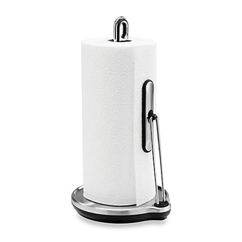 Bed bath & beyond locations stock cookware and kitchen gadgets, storage and organization supplies, bathroom sets, bedding, towels, and décor accents like candles, flowers and pillows. simplehuman® Tension Arm Paper Towel Holder - Bed Bath ...