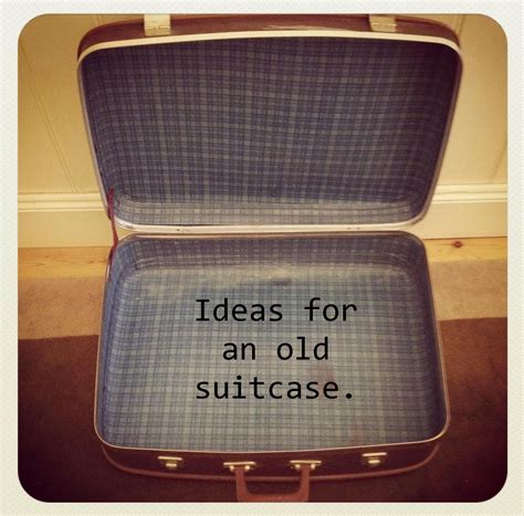 Ideas For Old Suitcase Vintage Luggage Old Suitcase Old Suitcases