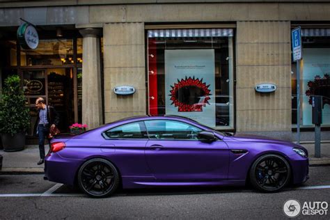 What Do You Think Of This Purple BMW M6 Too Flashy Or Awesome