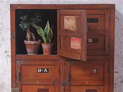 Charming Authentic School Vintage Lockers For Any Room In Your Home