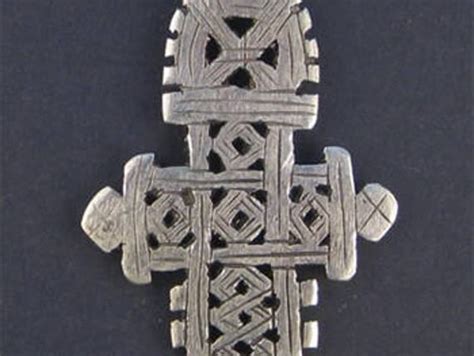 Ethiopian Coptic Cross Coptic Cross Pendant Silver Coptic Cross