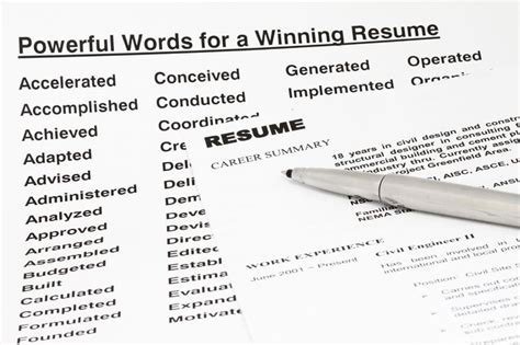 Get Your Resume Noticed With Resume Keywords Resume Key Words Resume