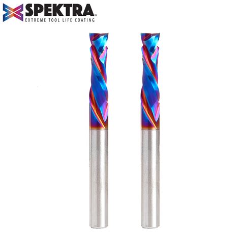 46170 K 2 2 Pack Cnc Solid Carbide Spektra™ Extreme Tool Life Coated