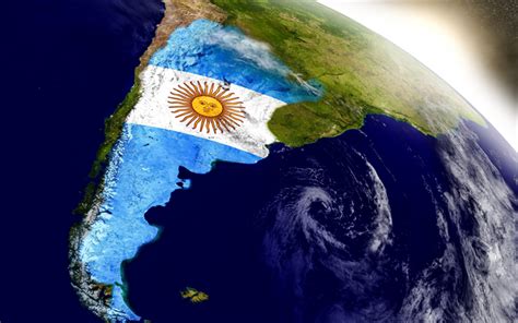 Descargar Fondos De Pantalla Bandera De Argentina América Del Sur El