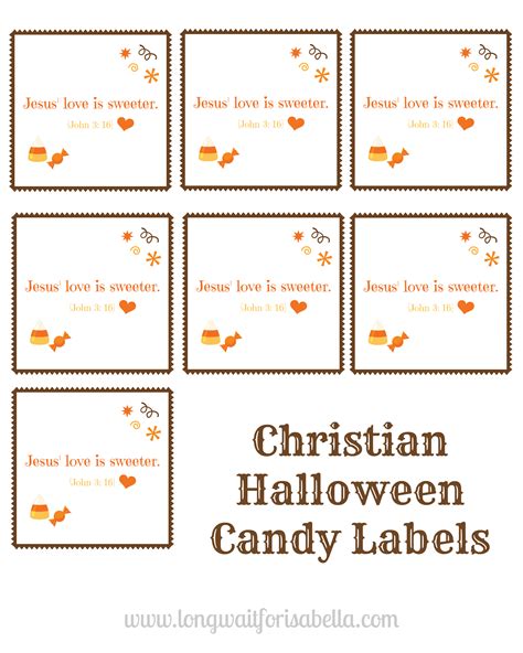 We did not find results for: Print Out These Free Christian Halloween Candy Labels!