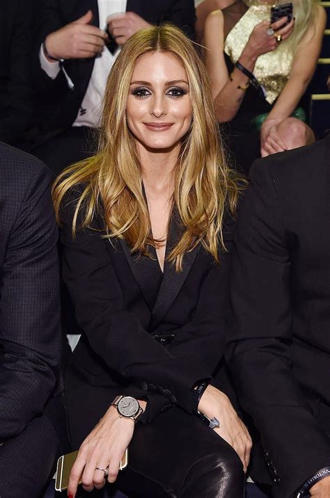 Olivia Palermo With A Blonde Textured To Perfection Haircut To Bring To