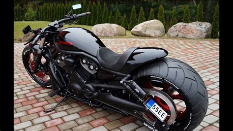Harley Davidson V Rod Muscle Germany Custom Bikes Youtube