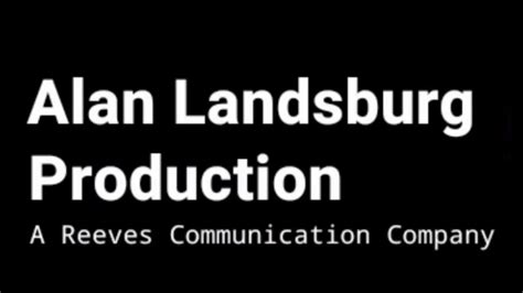 Alan Landsburg Production Logo Remake Youtube