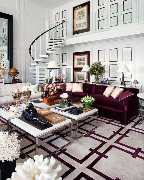 remodelaholic real life rooms neutral living room   burgundy couch