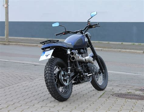 Umgebautes Motorrad Triumph Scrambler Von Stärker Profil Gmbh 1000psch