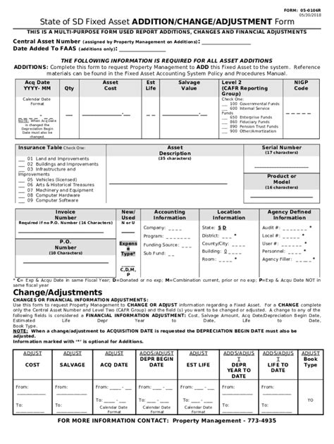 Fixed Asset Transfer And Retirement Doc Template Pdffiller