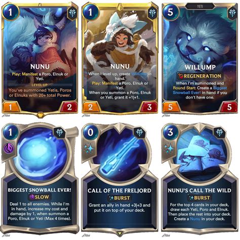 Nunu bringing life back to the freljordian wildlife : r/CustomLoR