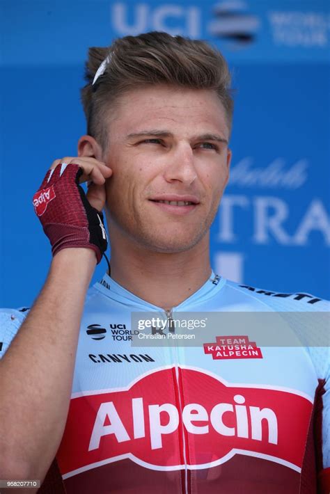 marcel kittel of germany and team katusha alpecin poses on stage nieuwsfoto s getty images