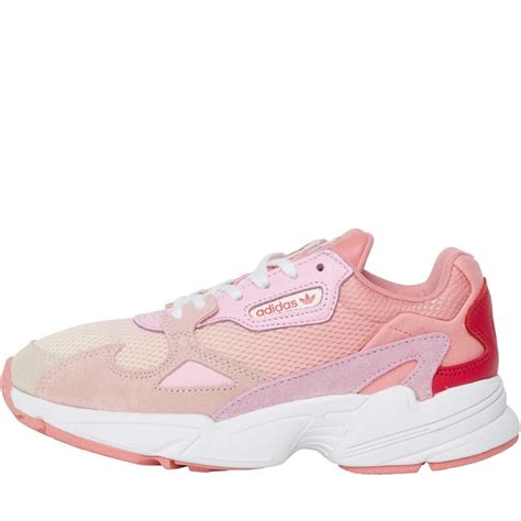 Buy Adidas Originals Womens Falcon Trainers Ecru Tintice Pinktrue Pink