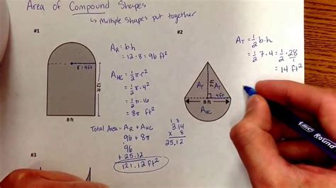 This lesson will help you develop an understanding of. Area of Compound Shapes - YouTube