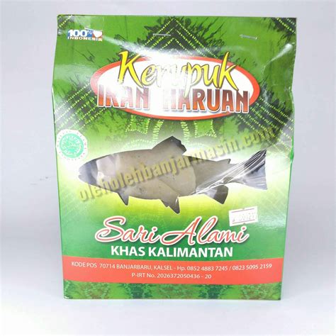 Selain haruan, ini jenis ikan yang selamat dimakan ketika ibu dalam pantang. Kerupuk Ikan Haruan (Gabus) Sari Alami Oleh Oleh ...