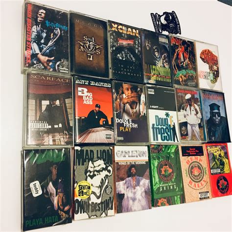 lot of 18 pack 90 s hip hop gangsta rap cassette tapes and etsy