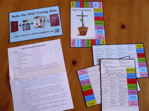 A Joyful Mess Child Training Bible Kit