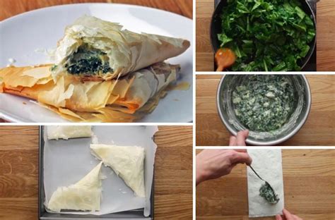 Un classique de la cuisine marocaine ! Les feuilles de brique aux épinards et au fromage (avec ...